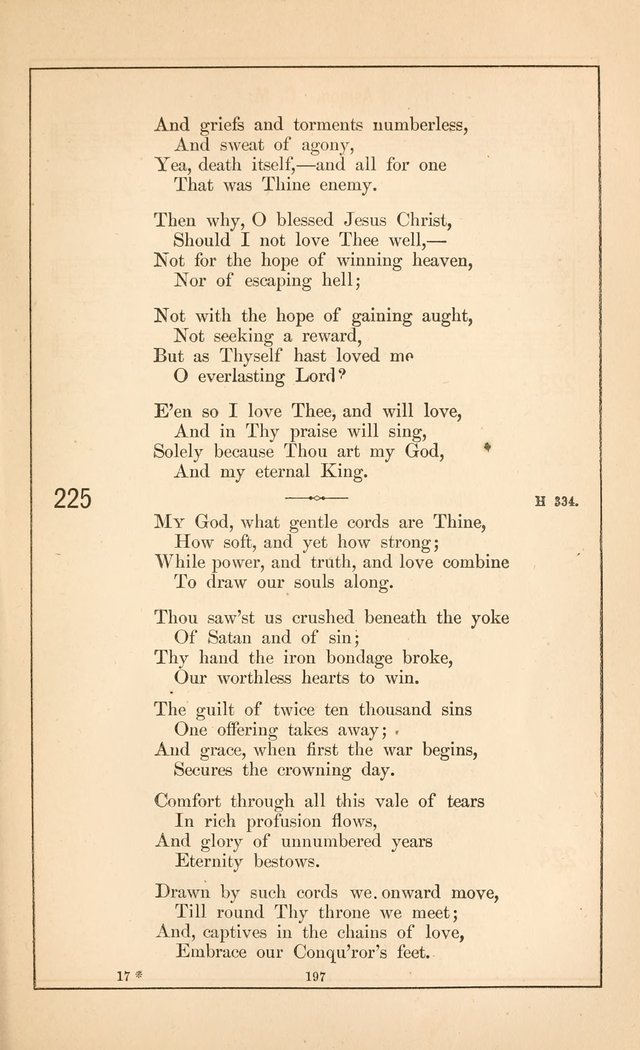 Hymnal of the Presbyterian Church page 195