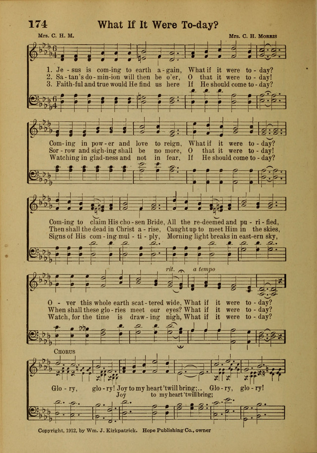 Hymns of Praise: for the Church and Sunday School page 174
