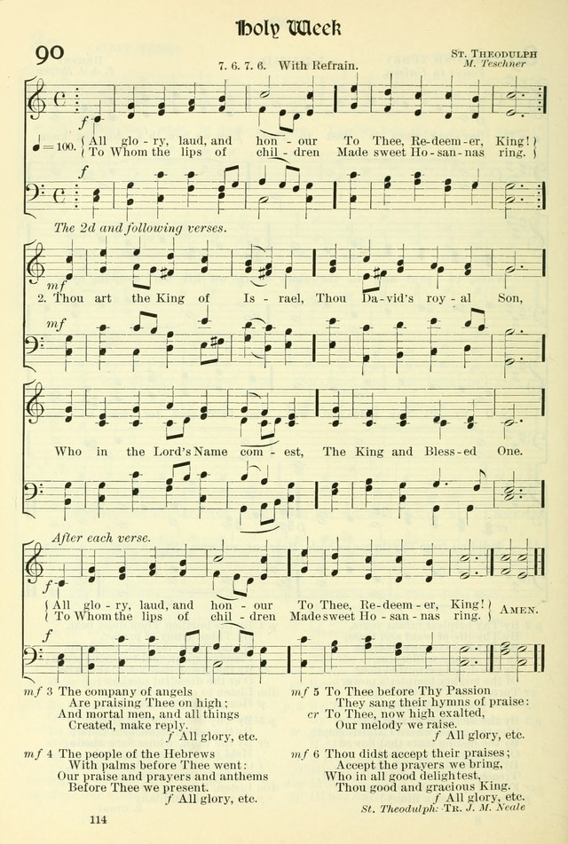 The Church Hymnal: revised and enlarged in accordance with the action of the General Convention of the Protestant Episcopal Church in the United States of America in the year of our Lord 1892. (Ed. B) page 162