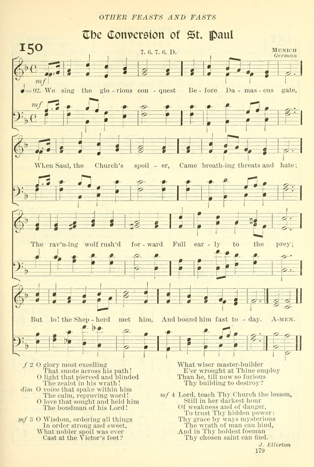 The Church Hymnal: revised and enlarged in accordance with the action of the General Convention of the Protestant Episcopal Church in the United States of America in the year of our Lord 1892. (Ed. B) page 227