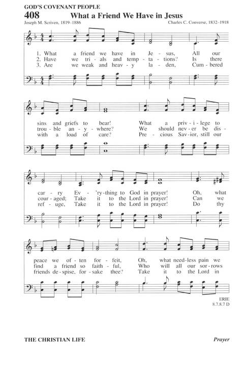 Hymns for a Pilgrim People: a congregational hymnal page 563