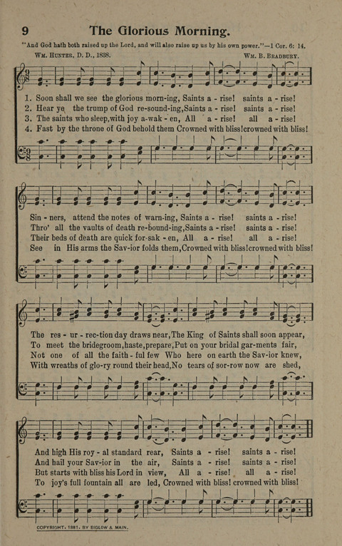 Hymns of the Second Coming of Our Lord Jesus Christ page 9