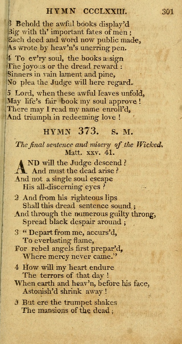 The Hartford selection of hymns, from the most approved authors: to which are added, a number never before published page 306