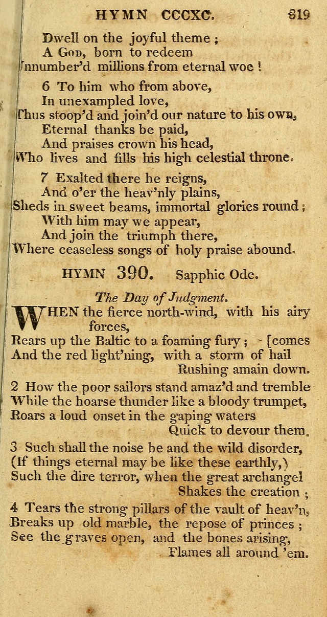 The Hartford selection of hymns, from the most approved authors: to which are added, a number never before published page 324