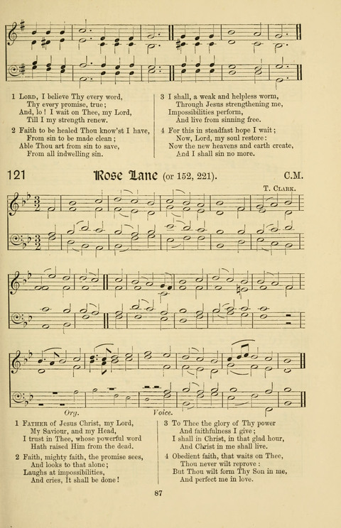 Hymns and Songs: for Mission Services and Conventions, with tunes (Enlarged ed.) page 87