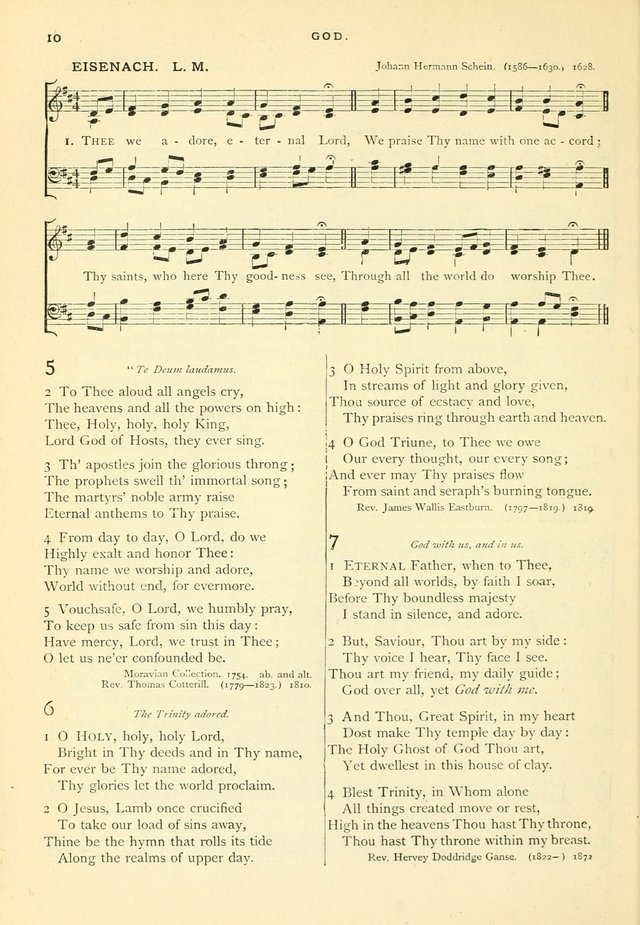 Hymns and Songs of Praise for Public and Social Worship page 10