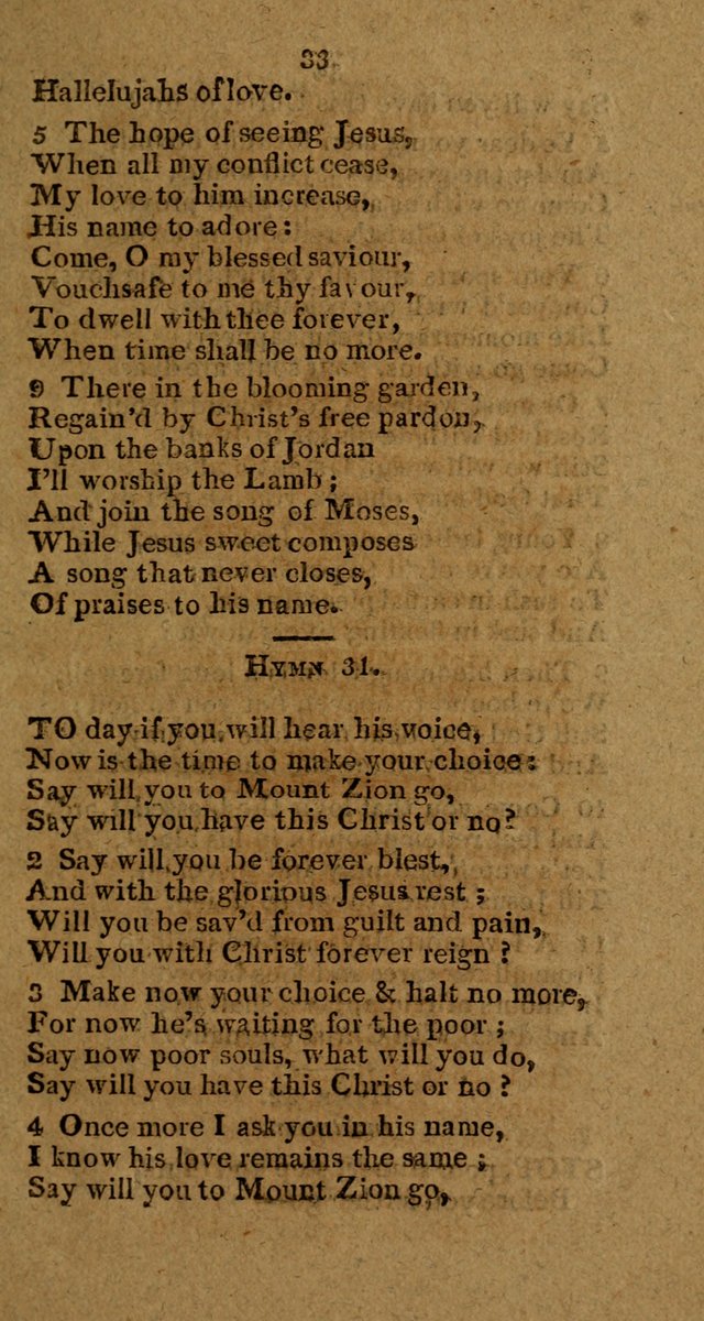 Hymns and Spiritual Songs (New ed.) page 31