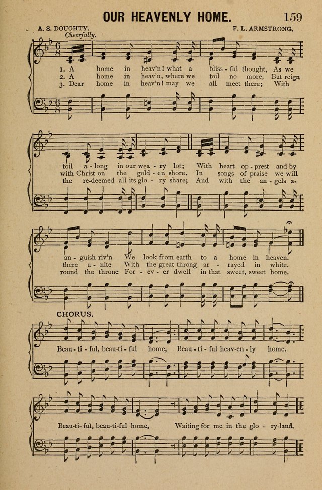 The Helper in Sacred Song: for Sunday-schools, churches, and devotional services page 159