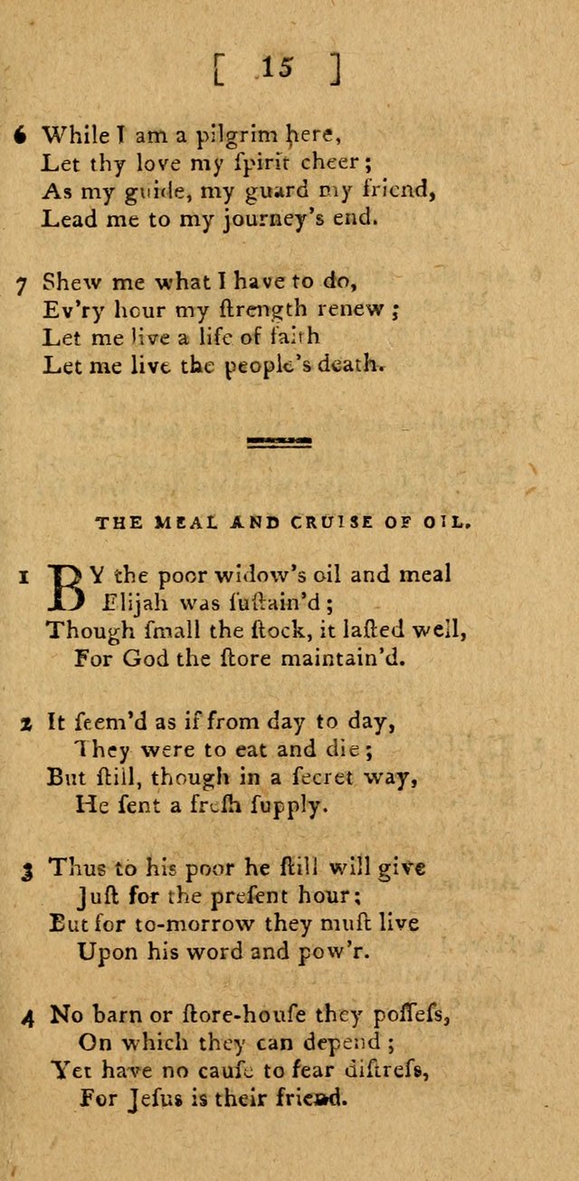 Hymns and Spiritual Songs for the use of Christians page 22