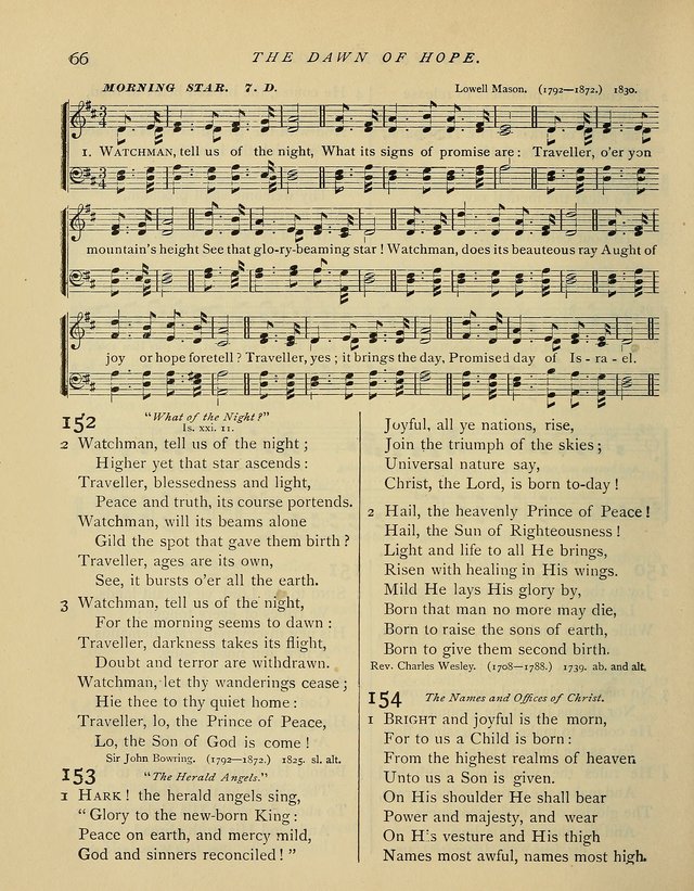 Hymns and Songs for Social and Sabbath Worship. (Rev. ed.) page 66