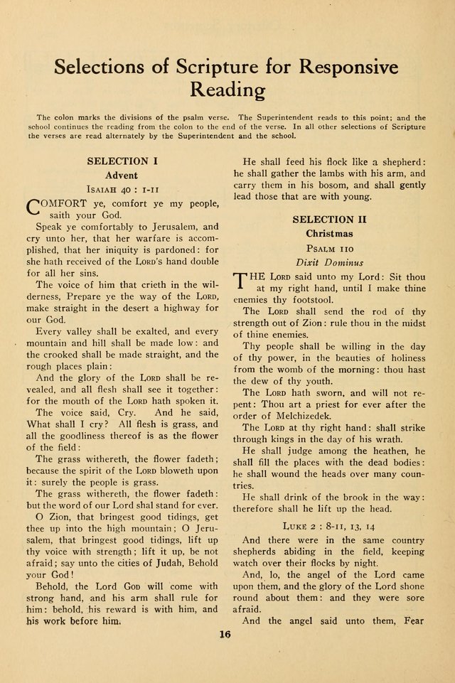 Hymns and Songs for the Sunday School page 16