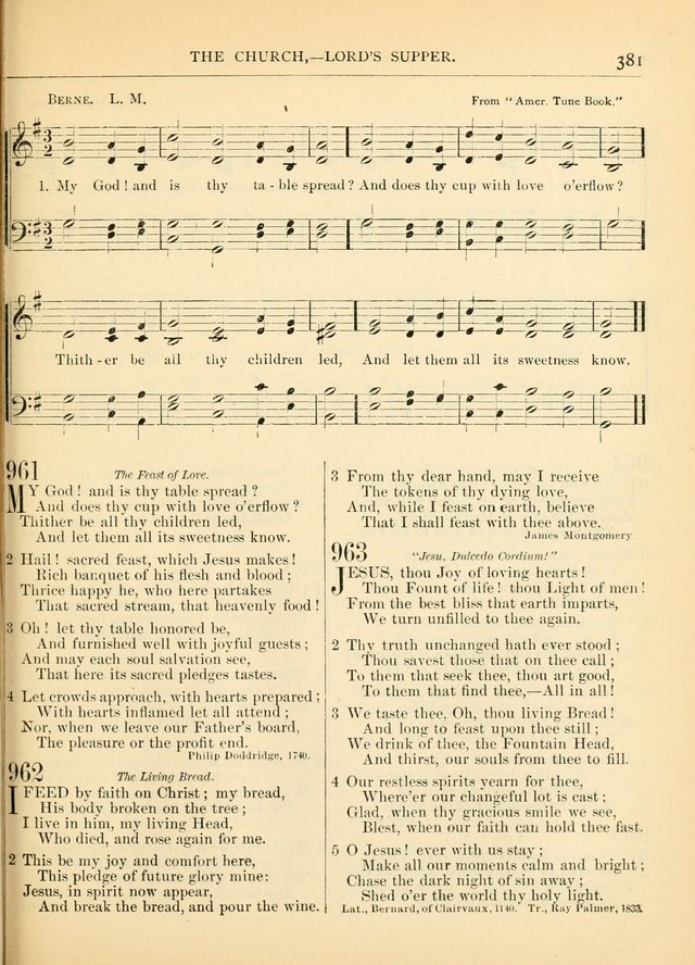Hymns for the Sanctuary and Social Worship: with tunes page 385