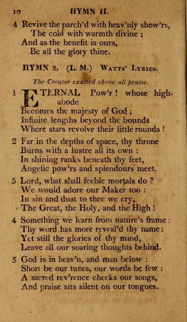 Hymns for Social Worship: collected from various authors page 4