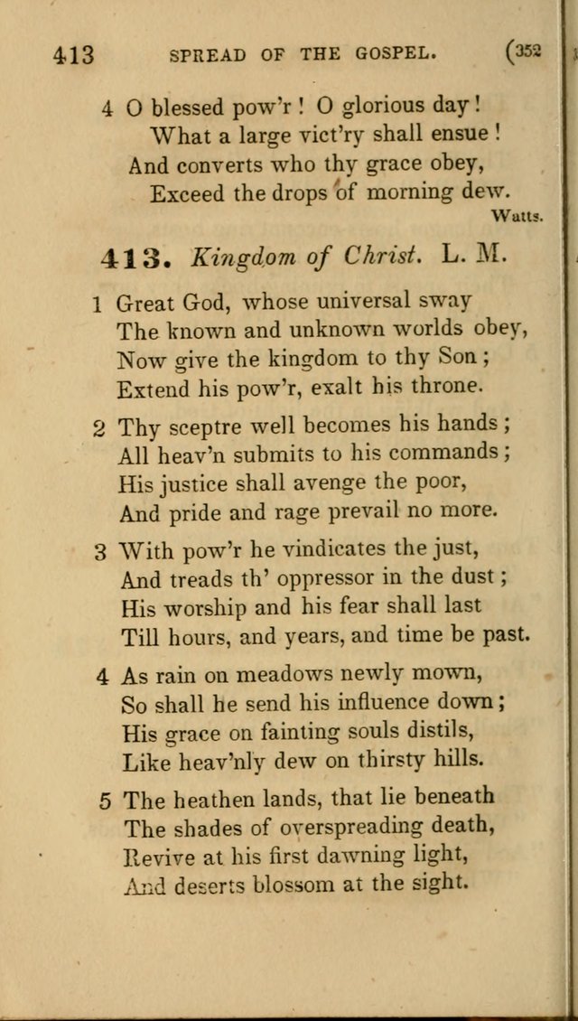 Hymns for Social Worship: selected from Watts, Doddridge, Newton, Cowper, Steele and others page 352