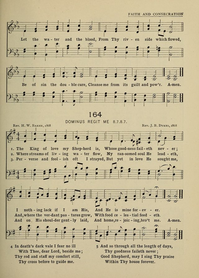 Hymns and Tunes for Schools page 163