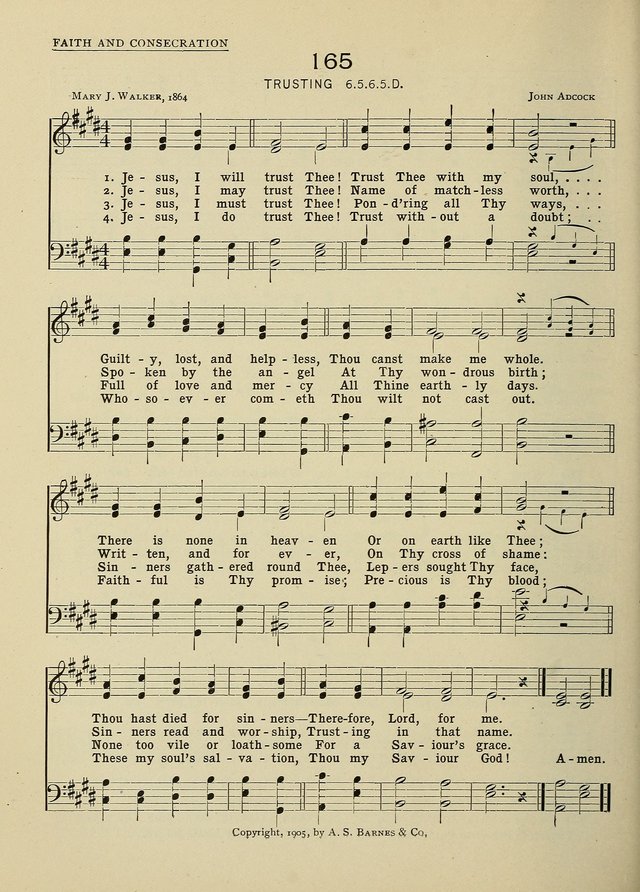 Hymns and Tunes for Schools page 164