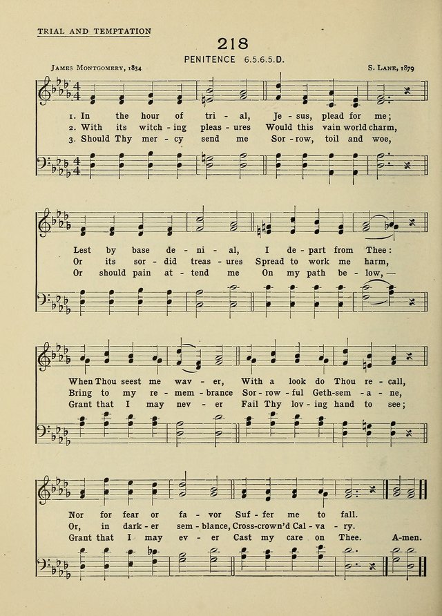 Hymns and Tunes for Schools page 216
