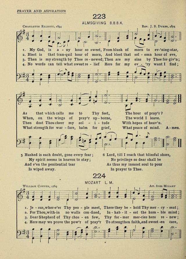 Hymns and Tunes for Schools page 220