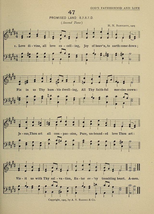 Hymns and Tunes for Schools page 43