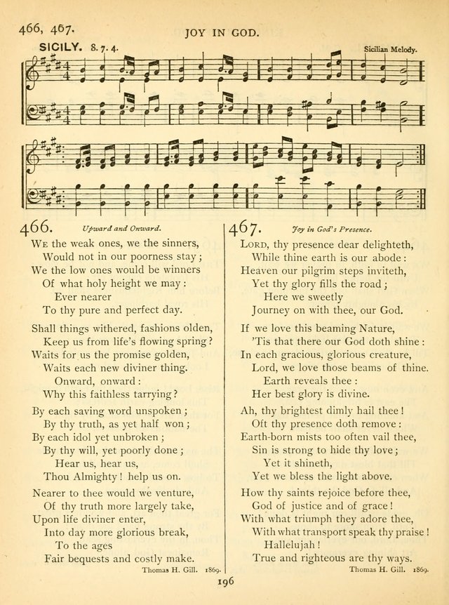 Hymn and Tune Book for the Church and the Home. (Rev. ed.) page 199