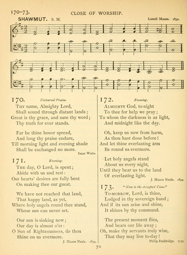 Hymn and Tune Book for the Church and the Home. (Rev. ed.) page 71