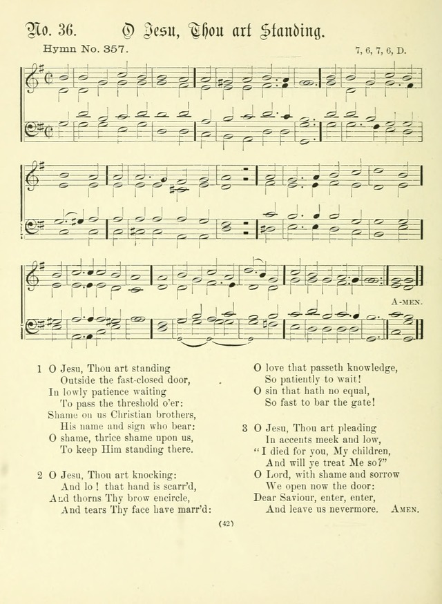 Hymn Tunes: being further contributions to the hymnody of the church page 42