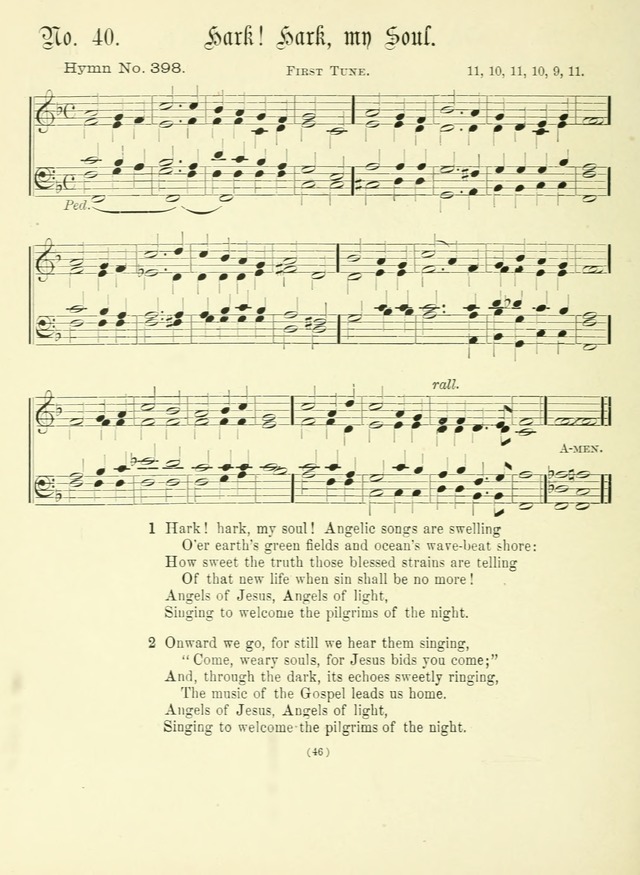 Hymn Tunes: being further contributions to the hymnody of the church page 46