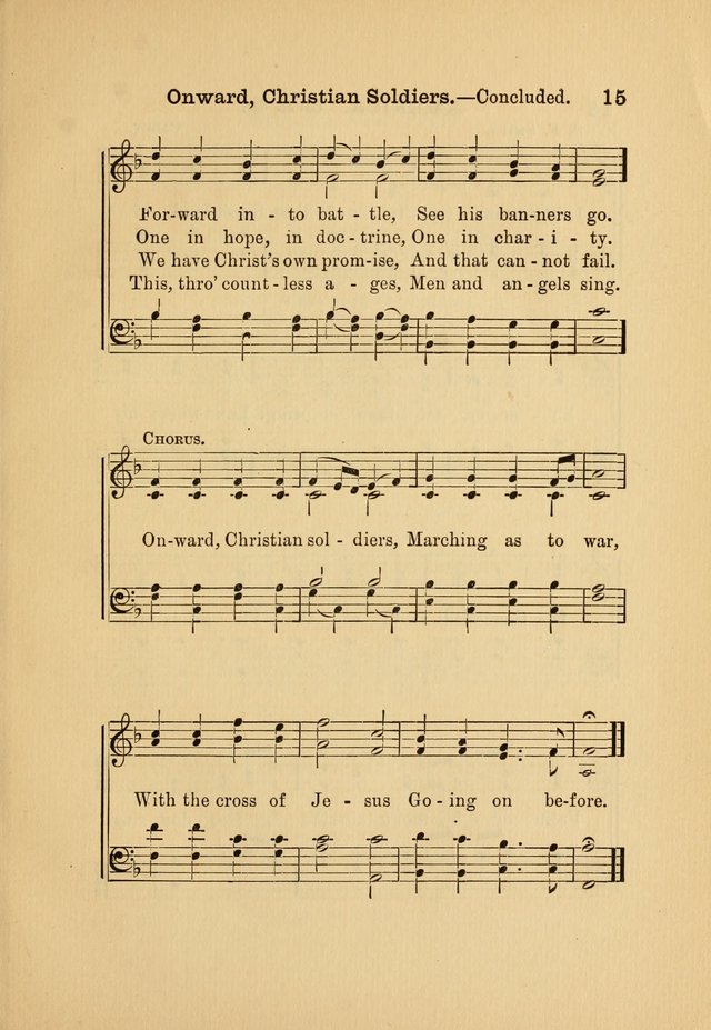 Hymn and Tune Book: for Schools and Colleges page 15