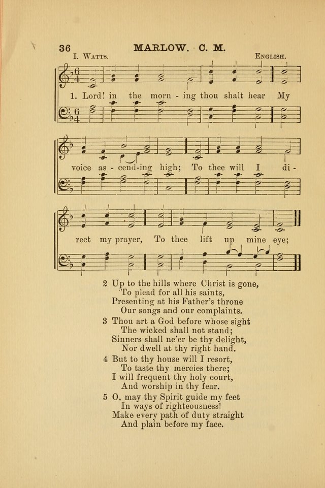 Hymn and Tune Book: for Schools and Colleges page 36