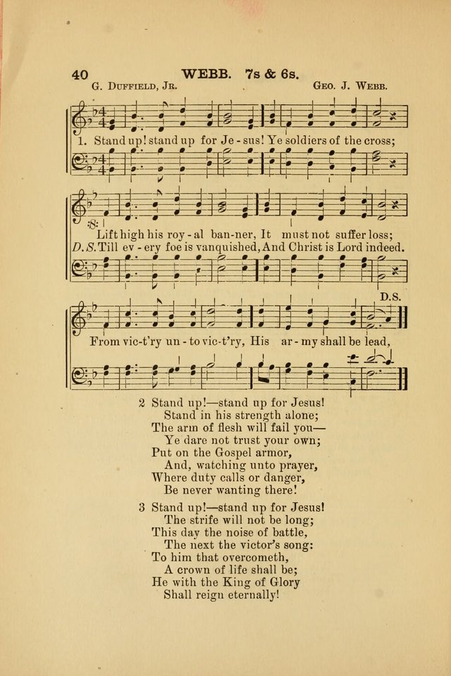 Hymn and Tune Book: for Schools and Colleges page 40