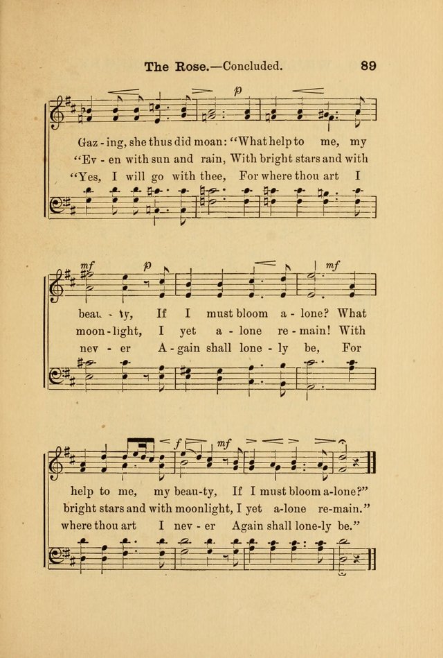 Hymn and Tune Book: for Schools and Colleges page 89