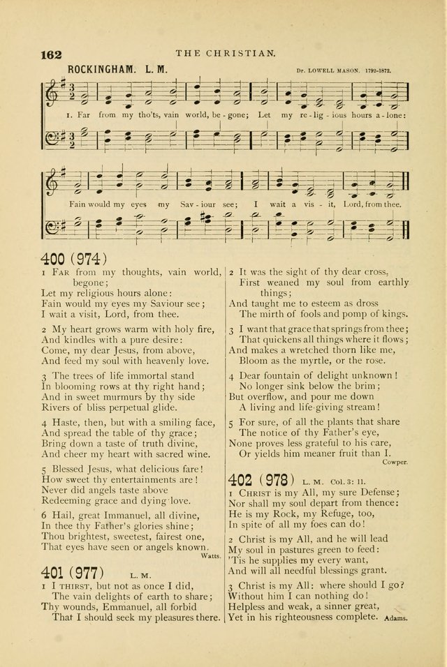 Hymn and Tune Book for Use in Old School or Primitive Baptist Churches page 162