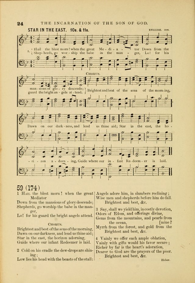 Hymn and Tune Book for Use in Old School or Primitive Baptist Churches page 24