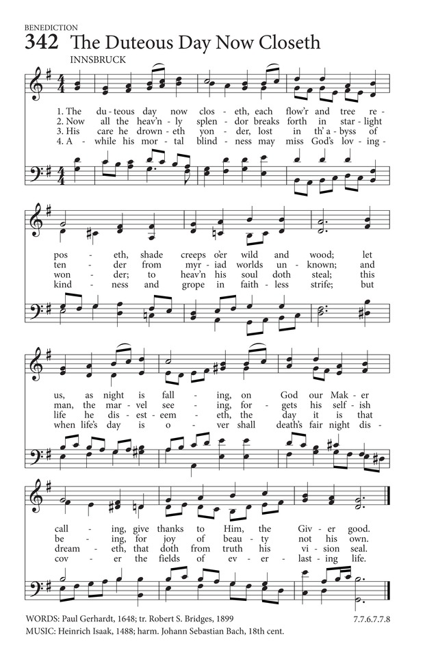 Hymns to the Living God page 273
