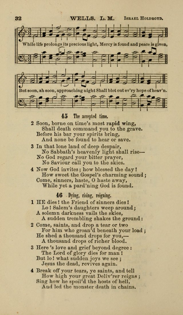 Hymns and Tunes for Prayer and Social Meetings page 32