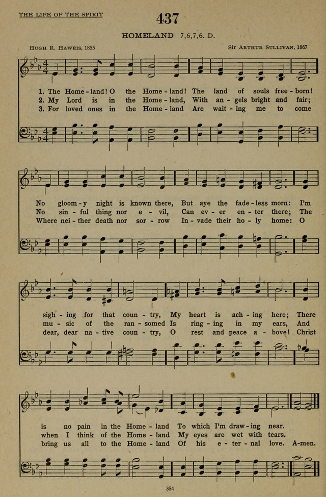 Hymns of the United Church page 384