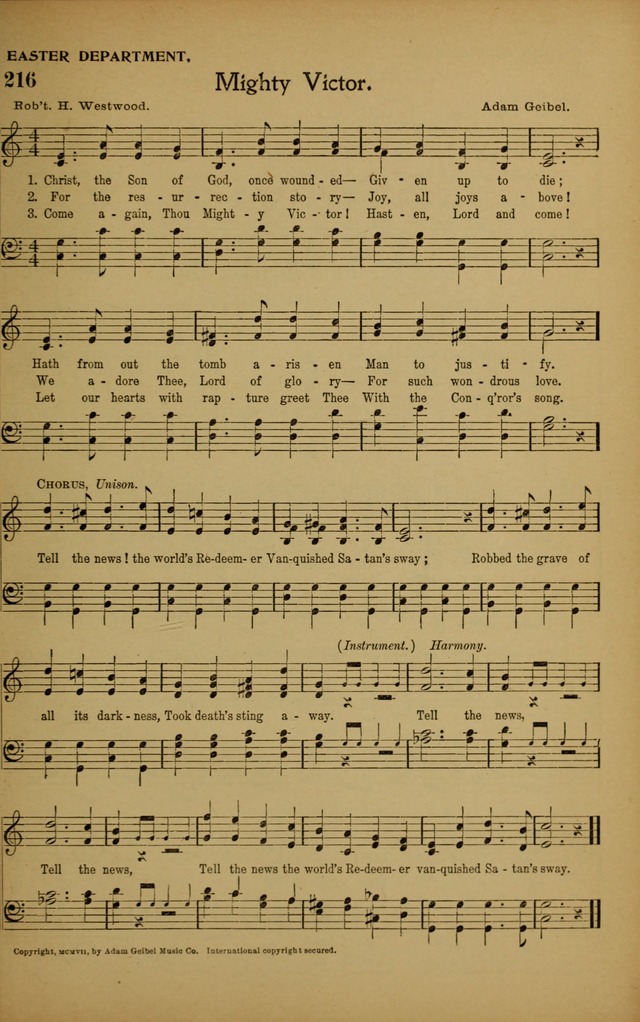 Hymns We Love, for Sunday Schools and All Devotional Meetings page 197