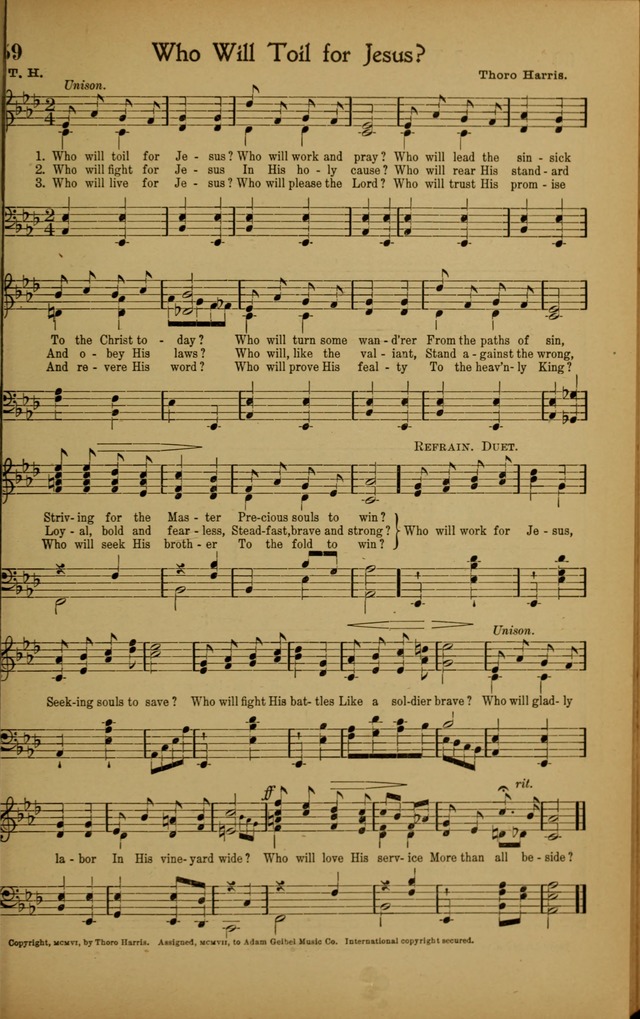 Hymns We Love, for Sunday Schools and All Devotional Meetings page 59