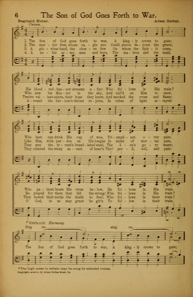 Hymns We Love, for Sunday Schools and All Devotional Meetings page 8