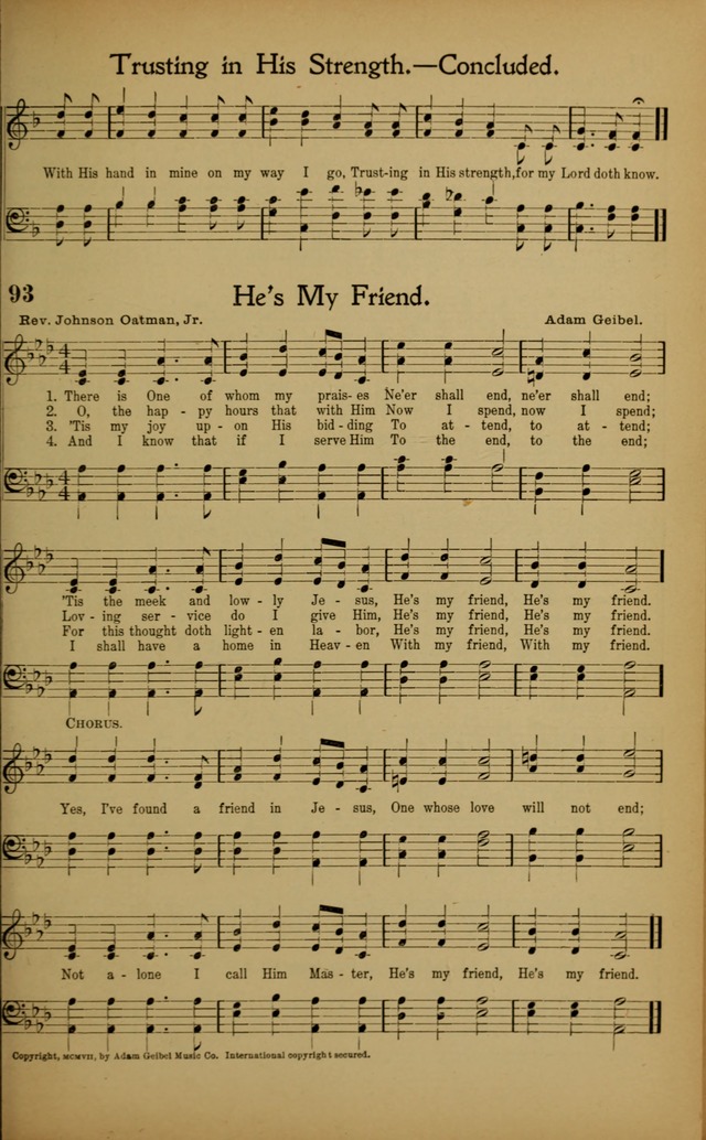 Hymns We Love, for Sunday Schools and All Devotional Meetings page 93