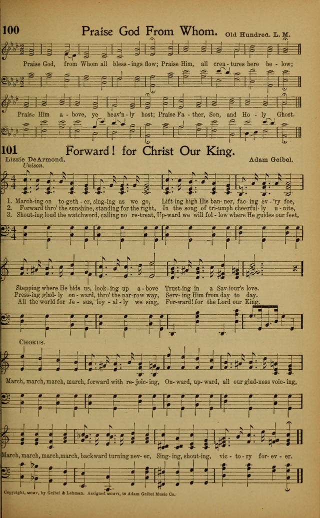Hymns We Love, for Sunday Schools and All Devotional Meetings page 99