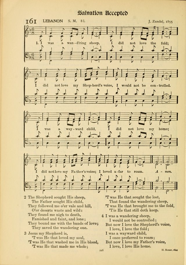 Hymns of Worship and Service. (Chapel ed.) page 116