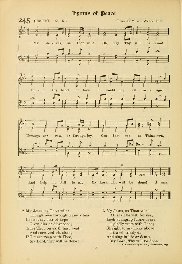 Hymns of Worship and Service. (Chapel ed.) page 178