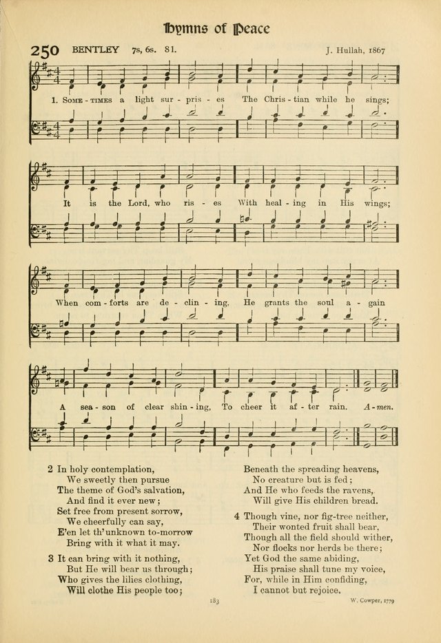 Hymns of Worship and Service. (Chapel ed.) page 183