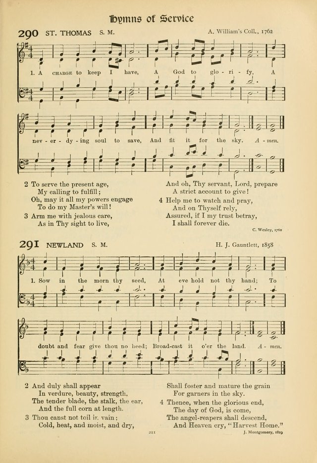 Hymns of Worship and Service. (Chapel ed.) page 211