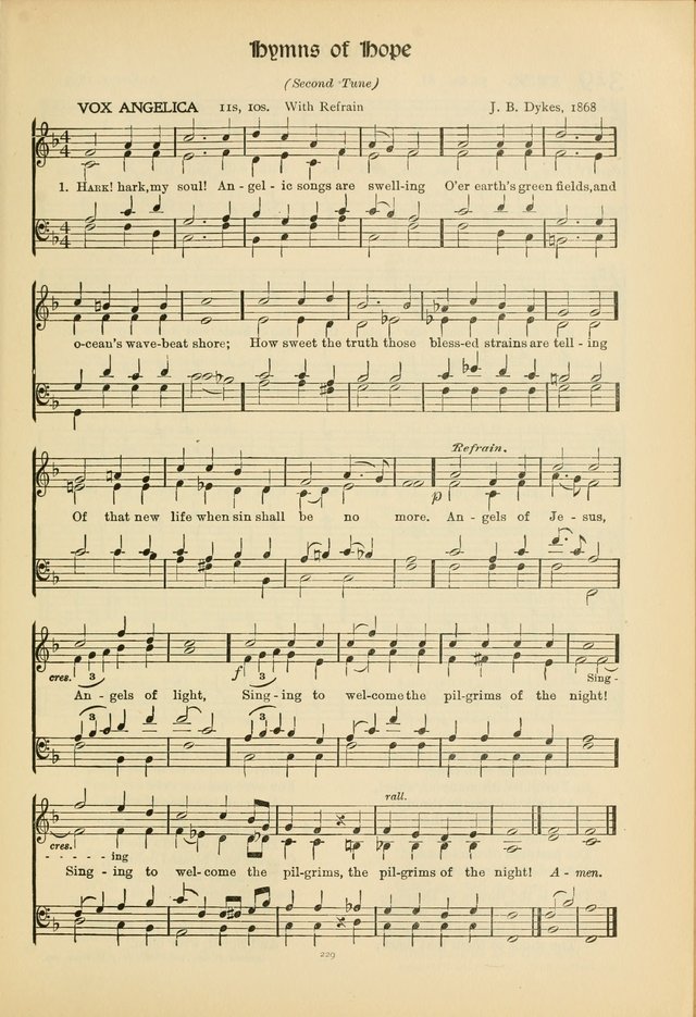 Hymns of Worship and Service. (Chapel ed.) page 229