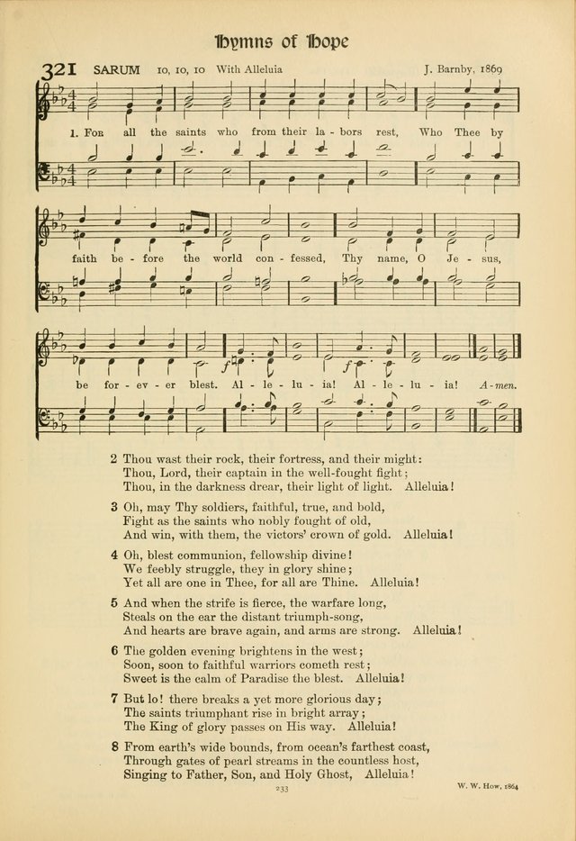 Hymns of Worship and Service. (Chapel ed.) page 233