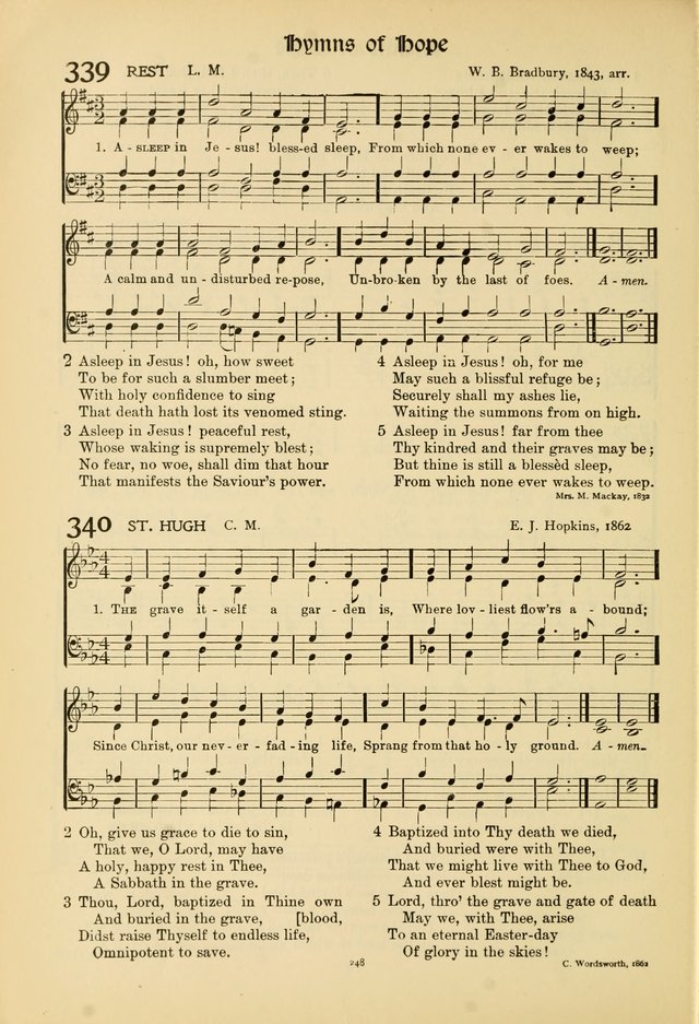 Hymns of Worship and Service. (Chapel ed.) page 248