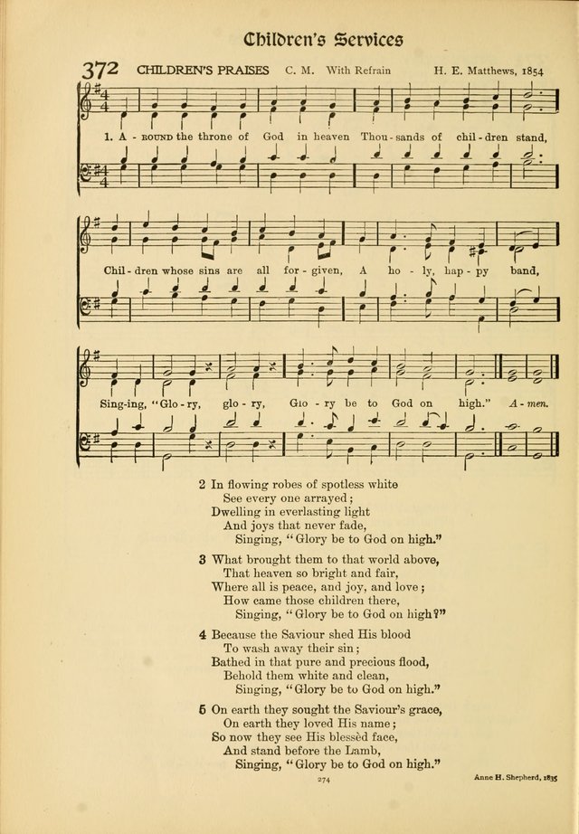 Hymns of Worship and Service. (Chapel ed.) page 274