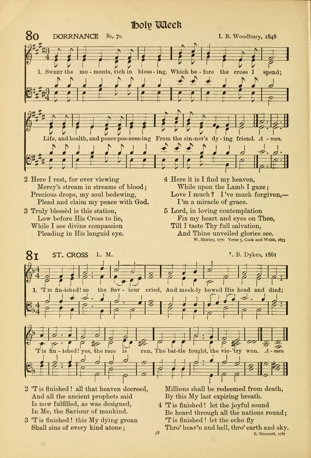 Hymns of Worship and Service. (Chapel ed.) page 58